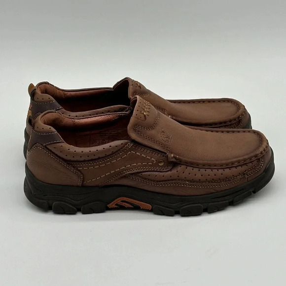 Camel Crown K912344050 Mens Dull Brown Leather Slip On Loafer Shoes Size US 11.5 - Picture 1 of 10